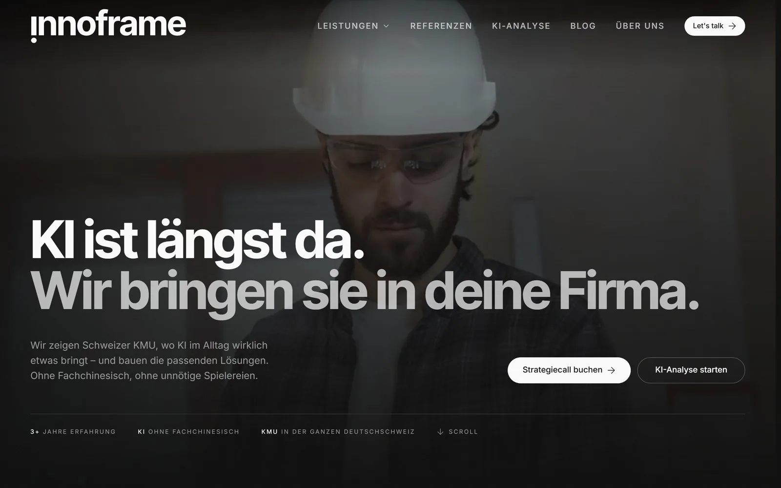 Website www.innoframe.ch